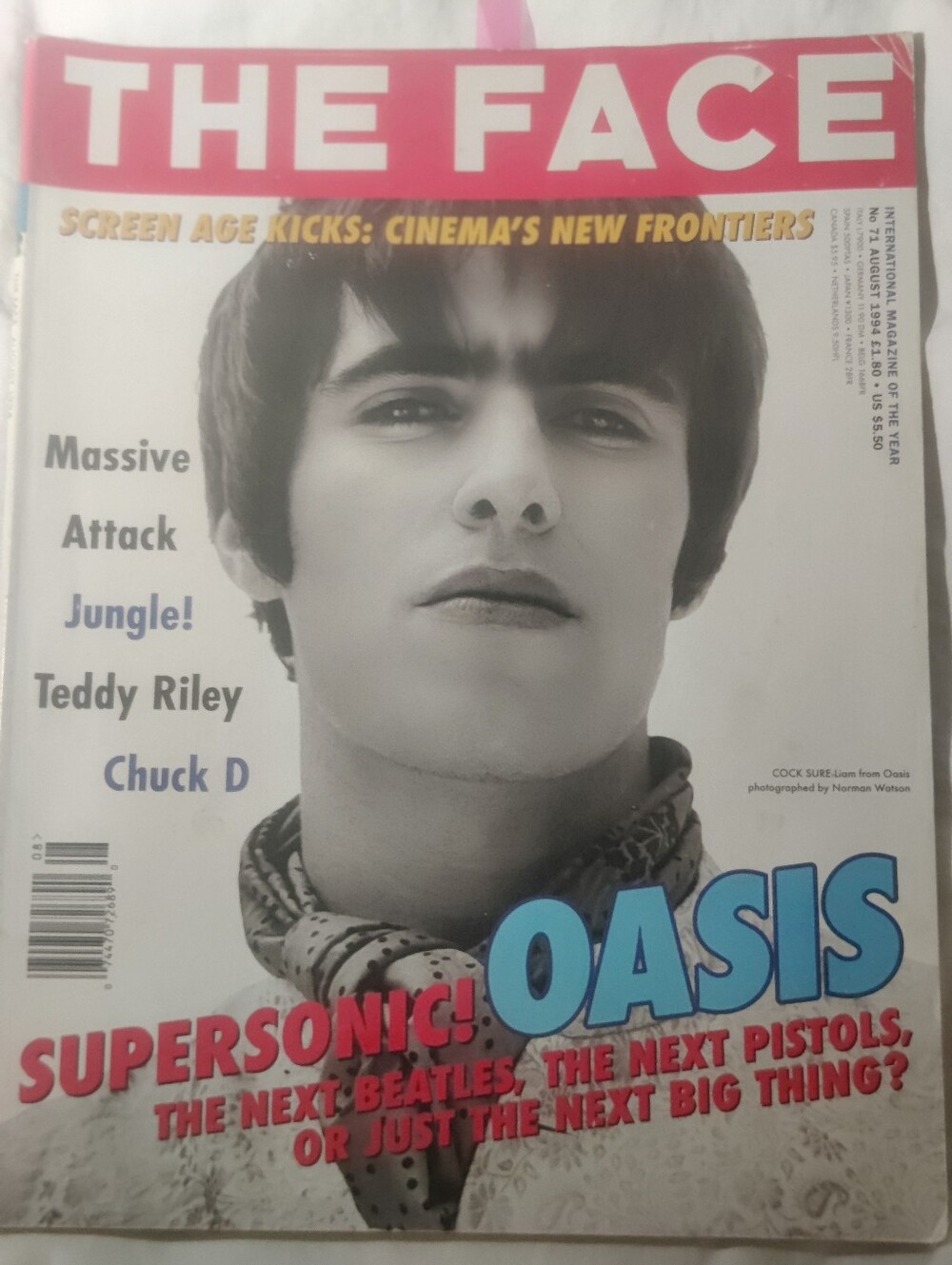 1994 THE FACE August Issue